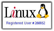 Registered Linux user